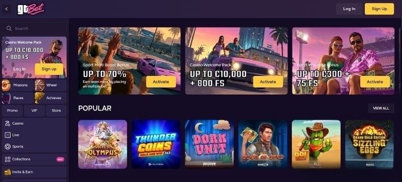 beste online casino iDEAL snelle uitbetaling van Nederland GTBet