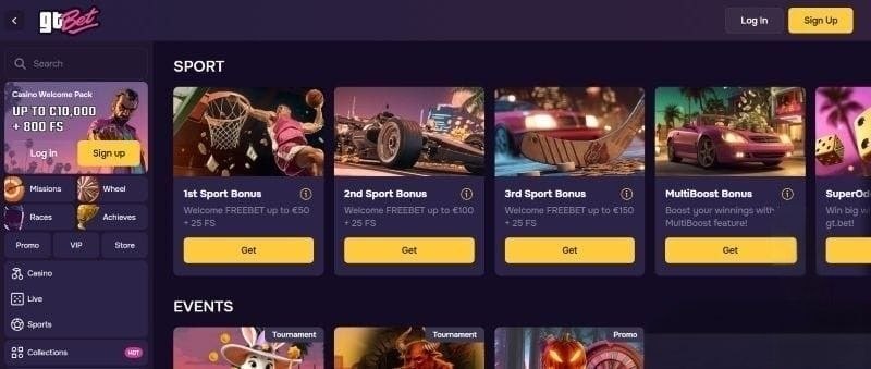 gtbet iDEAL bookmaker NL bonussen