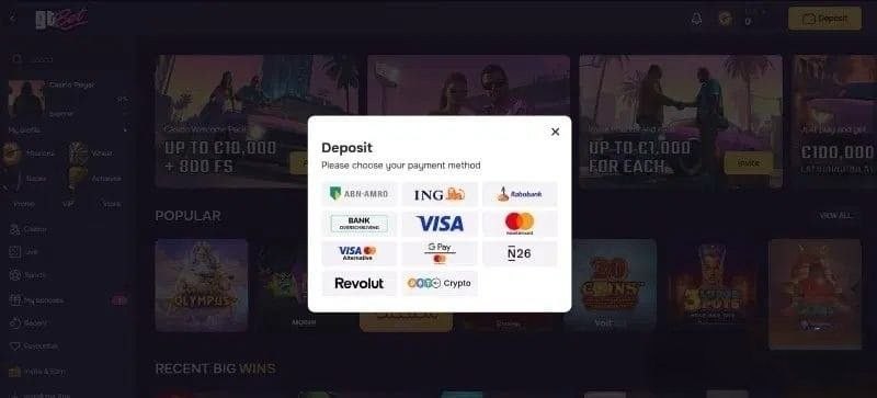 storten op buitenlandse bookmaker sites